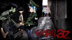 Gorillaz 街头霸王海报图片