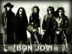 Bon Jovi 邦乔维经典黑色大图