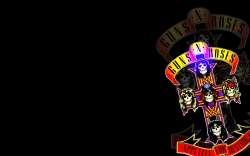 枪花 GUNS N ROSES logo壁纸