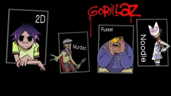 Gorillaz 摇滚桌面图片