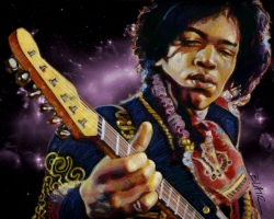 Jimi Hendrix 吉他之神壁纸